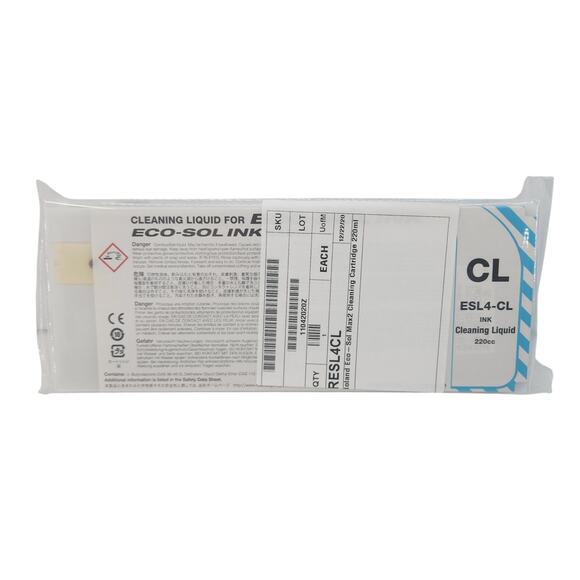 SEALED Roland Eco Solvent Max Ink Cleaning Liquid 220ml - Picture 2 of 6